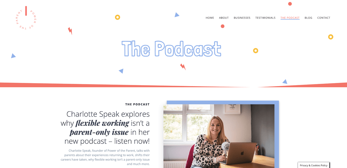 Power of the Parent Podcast Page